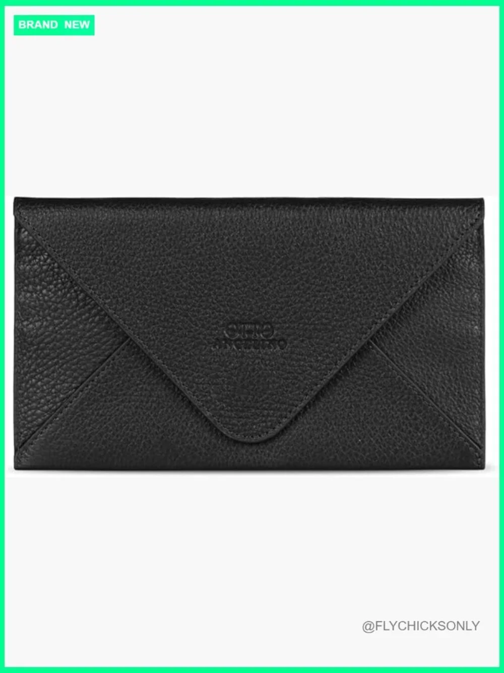 Genuine Leather Slim Wallet Clutch with RFID Blocking - Multiple Slots